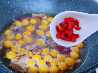 12、养生红糖南瓜酒酿圆子~驱寒暖宫,再加入枸杞!