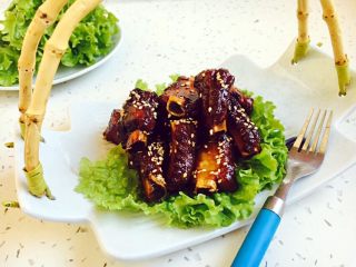 14、#请来一勺黑酱油# 糖醋小排骨（懒人版）,成品图