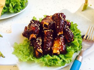 15、#请来一勺黑酱油# 糖醋小排骨（懒人版）,成品图