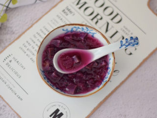 14、紫薯银耳粥,图四