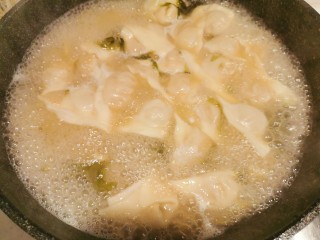 42、大馅馄饨~自己擀皮水打馅,煮开锅