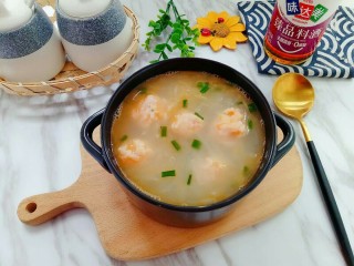 15、自制虾滑,成品图