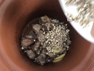 10、冬瓜薏米汤,加入泡好的薏米