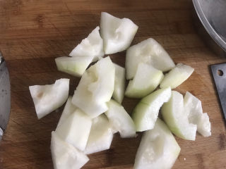 14、冬瓜薏米汤,切块