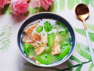 19、丝瓜蛋汤,清爽好喝有营养