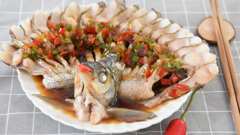 谁说厨神才会做,2分钟学会这道花开富贵鱼