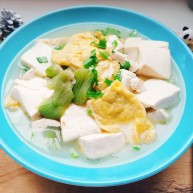 丝瓜炖豆腐