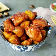 板栗烧鸡翅