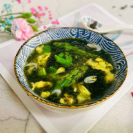芦笋紫菜汤