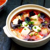 吃豆腐+番茄鱼丸豆腐汤