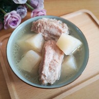 土瓜炖排骨