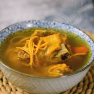 虫草花排骨汤,健康营养,又好吃