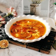 西红柿香菇汤