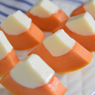 0厨艺也能轻松搞定的甜点——木瓜牛奶冻