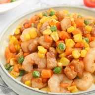 吃出健康的秘诀，虾仁杂蔬丁让你爱上餐桌