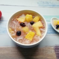 百变水果 苹果香橙银耳羹