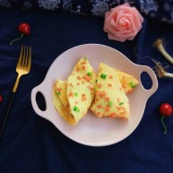 快手早餐～火腿葱花饼