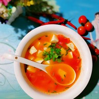 番茄豆腐汤