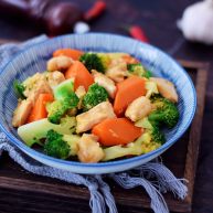 西兰花炒鸡胸肉