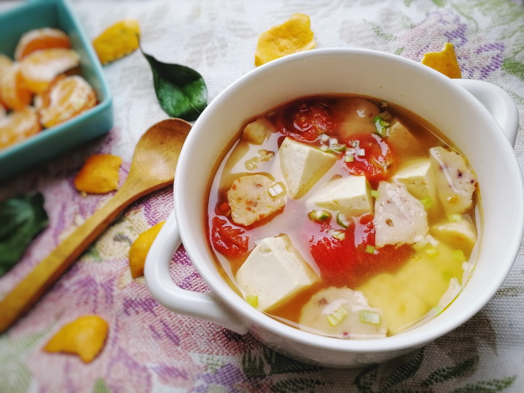 鱼丸豆腐汤