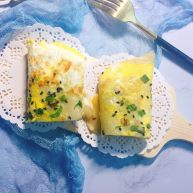 #最爱包子#烫面煎饼鸡蛋饼