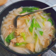 猪肚丸子粿条汤