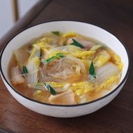 白菜粉丝汤