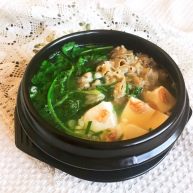砂锅豆腐汆羊肉