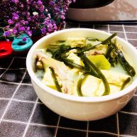 海带豆腐汤