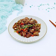 #咸味#“以形补形”孜然炒鸡心