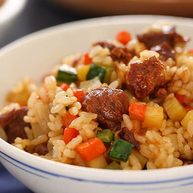 剩饭的逆袭！汁香肉满的红烧牛肉炒饭