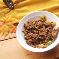 孜然葱爆牛肉