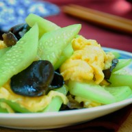 黄瓜炒鸡蛋