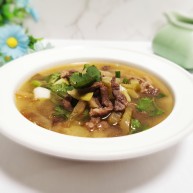 榨菜肉丝汤