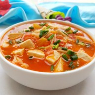 茄汁金针菇炖豆腐