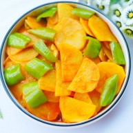 好吃到哭的茄汁土豆片