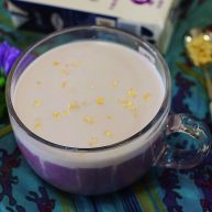 健康燕麦紫薯热饮