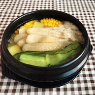 瓜片玉米竹荪汤
