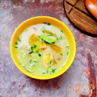 黄瓜皮蛋汤