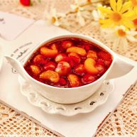 黑糖蜜桔酒酿圆子