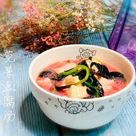 苋菜豆腐汤