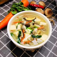牡蛎豆腐汤
