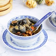 菌菇山药乌鸡汤