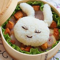 兔子趣味便当