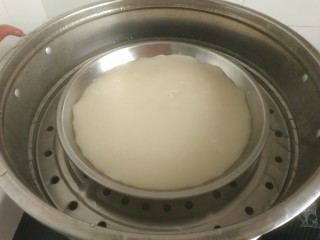 7、水果馅雪媚娘,面糊蒸熟