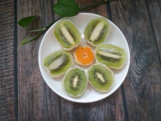 17、水果馅雪媚娘,切开