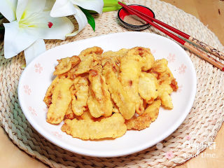 16、椒盐里脊,外酥里嫩的椒盐里脊上桌喽!