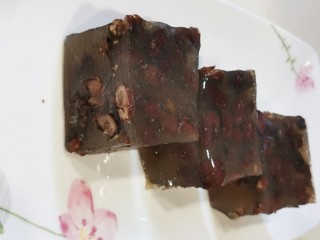 12、爽滑马蹄糕（红豆糕）,红豆马蹄糕，豆子一定要够绵。