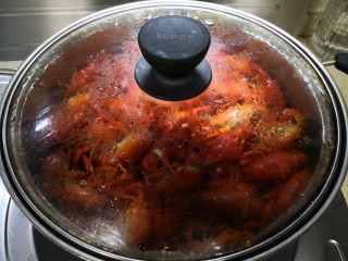 14、原味小龙虾,8分钟后起锅。