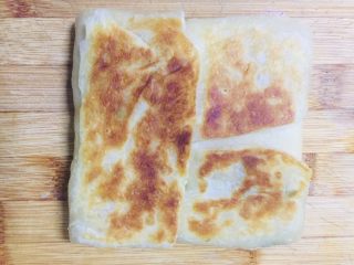 14、蛋烧火腿块,取出